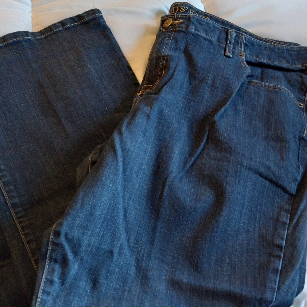 Lands End bootcut jeans size 24W